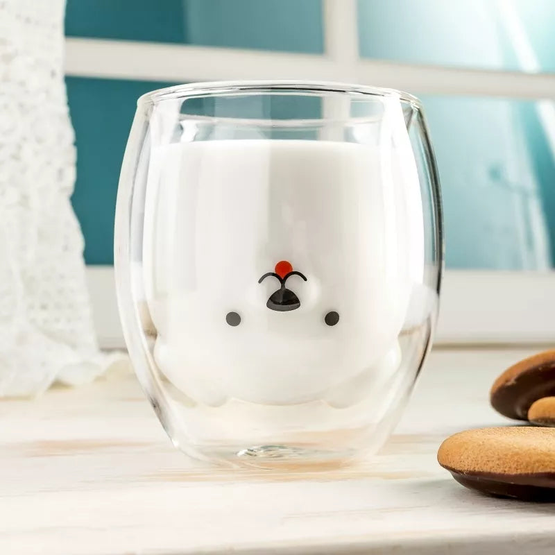 Dvigubos Sienelės Stiklinė - Šuo