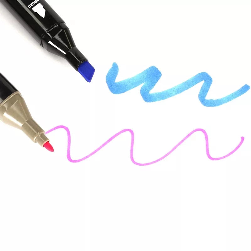 Dvipusiai Žymėkliai Su Krepšiu, 120 Vnt