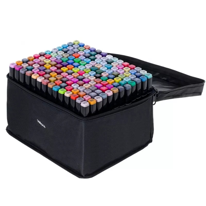 Dvipusiai Žymekliai Su Krepšiu, 168 Vnt