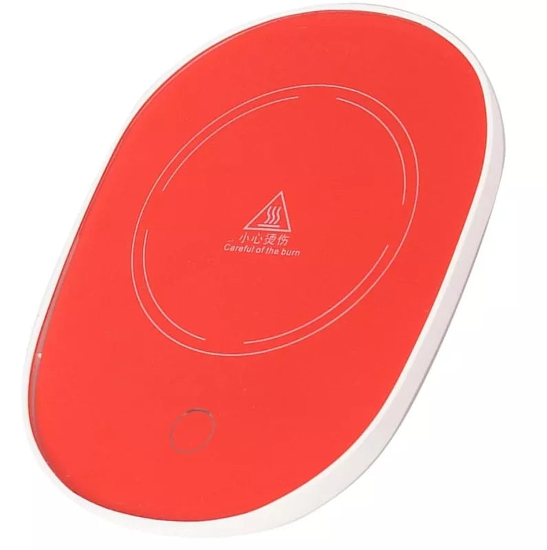 Elektrinis Puodelio Šildytuvas + Puodelis, Raudonas