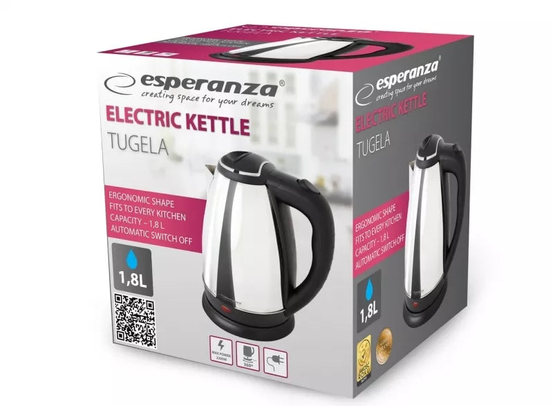 Elektrinis Virdulys Esperanza, 1,8 l, 2200 W