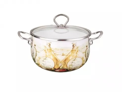 Emalio dangos puodas "King Hoff", 6 l