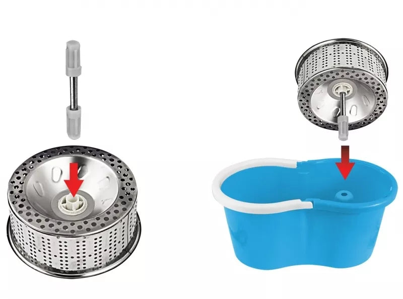 Grindų Plovimo Šluota Su Kibiru Esperanza