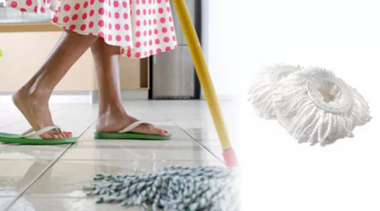 Mikropluošto šluostė tinkanti VISOMS MOP tipo šluotoms