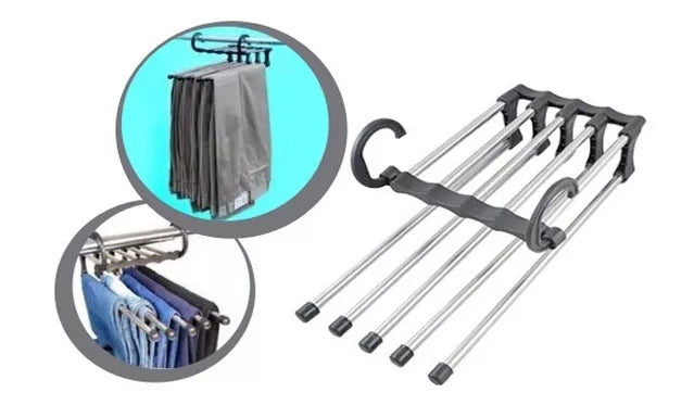 Kompaktiška penkių dalių kelnių pakaba