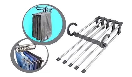 Kompaktiška penkių dalių kelnių pakaba