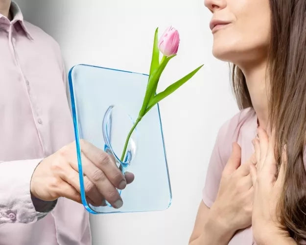 Gėlės Rėmėlis - Vaza - Melsvas