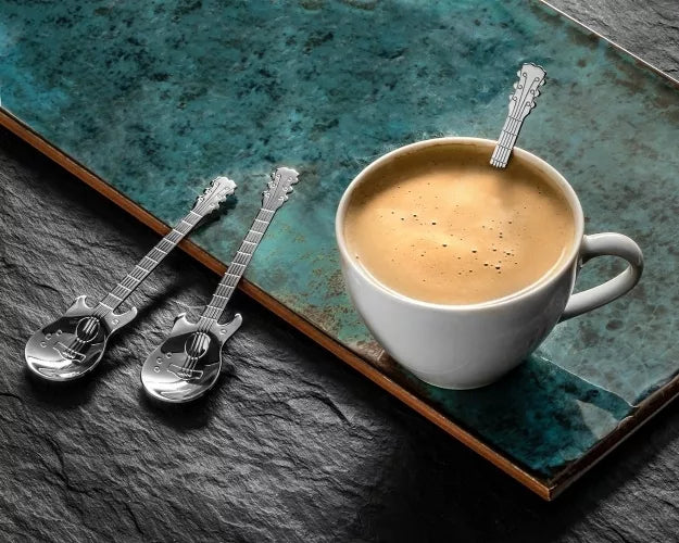 Gitaros Arbatos Šaukšteliai, Sidabriniai