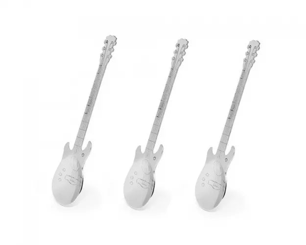 Gitaros Arbatos Šaukšteliai, Sidabriniai