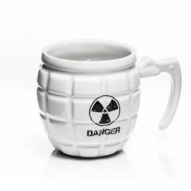 Granatos formos puodelis "Danger", 460 ml