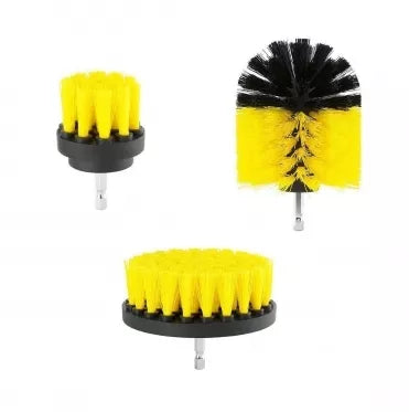 Grąžto šepečių rinkinys, 3 vnt