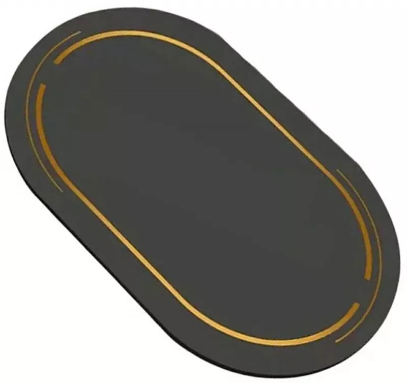 Greitai Džiūsantis Vonios Kilimas, Juodas, 60 x 40 cm