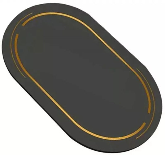 Greitai Džiūsantis Vonios Kilimas, Juodas, 60 x 40 cm