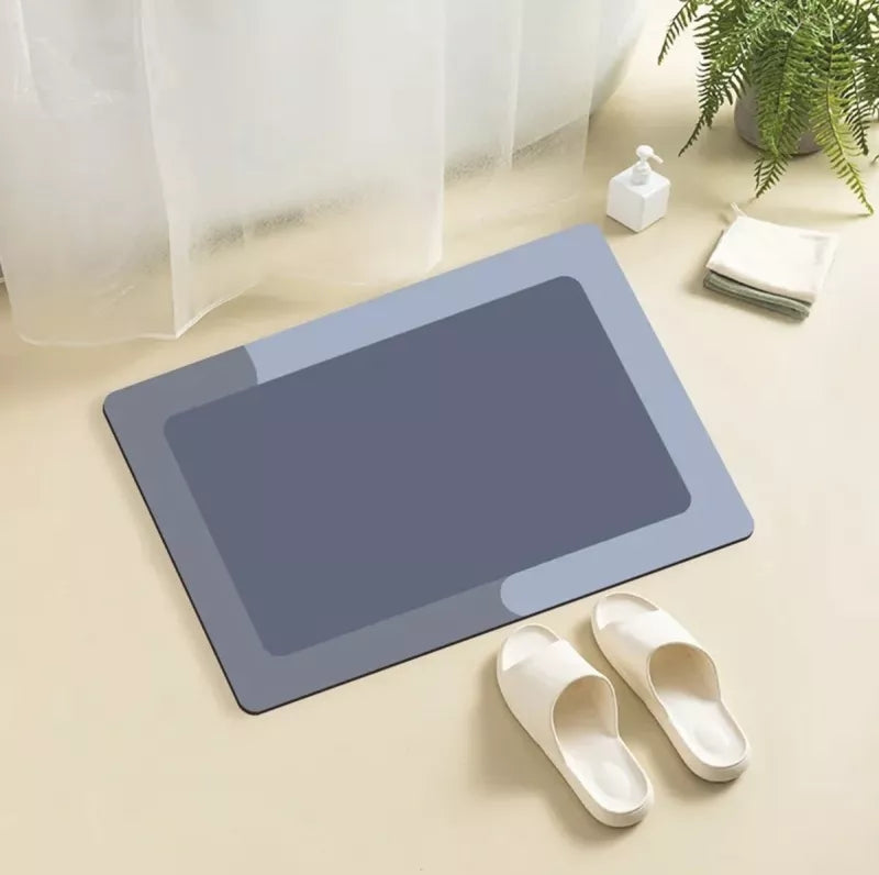 Greitai Džiūstančis Vonios Kilimėlis, 40 x 60 cm, Pilkas