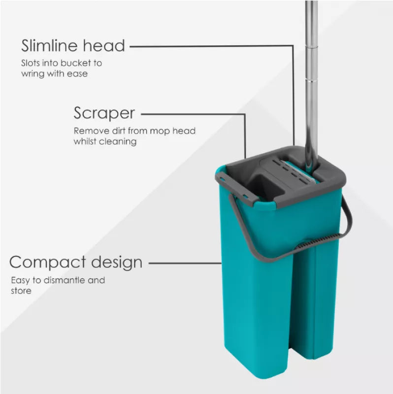 Grindų Plovimo Šluota Su Kibiru Beldray B7234