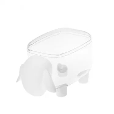 Indelis su dangčiu "Avelė", 12 x 7 x 7,5 cm (baltas)