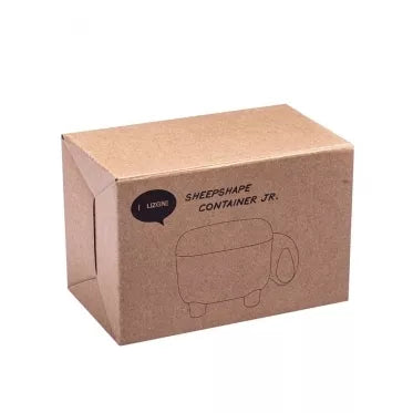 Indelis su dangčiu "Avelė", 12 x 7 x 7,5 cm (juodas)