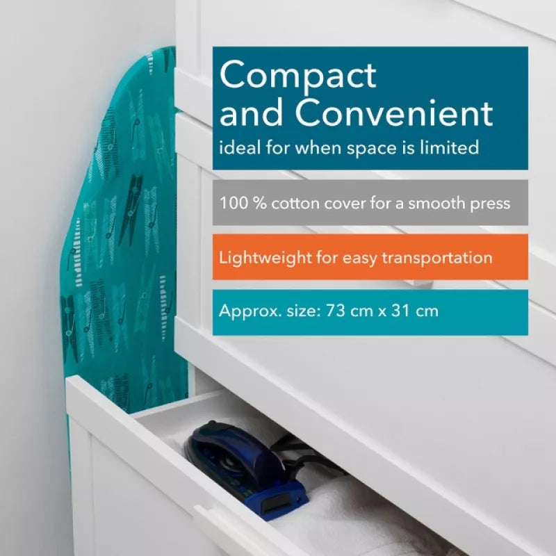 Ironing Boards Beldray La023735Pegbeu7 Tabletop Ironing Board 73X31Cm