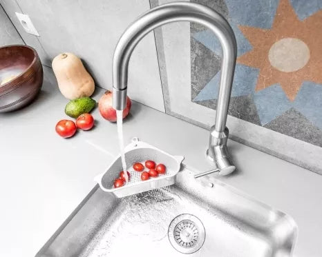 Kampinis sietelis vaisiams ir daržovėms plauti, 26 x 14 x 8,5 cm