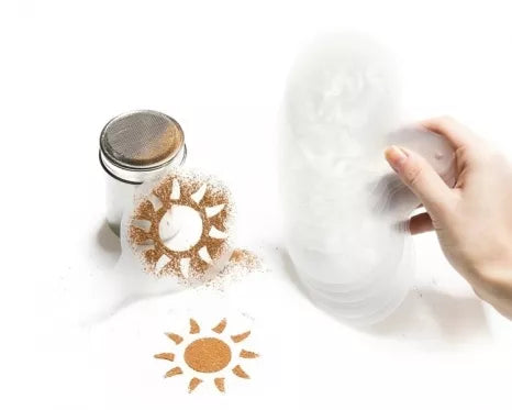 Kavos dekoravimo rinkinys, 17 vnt