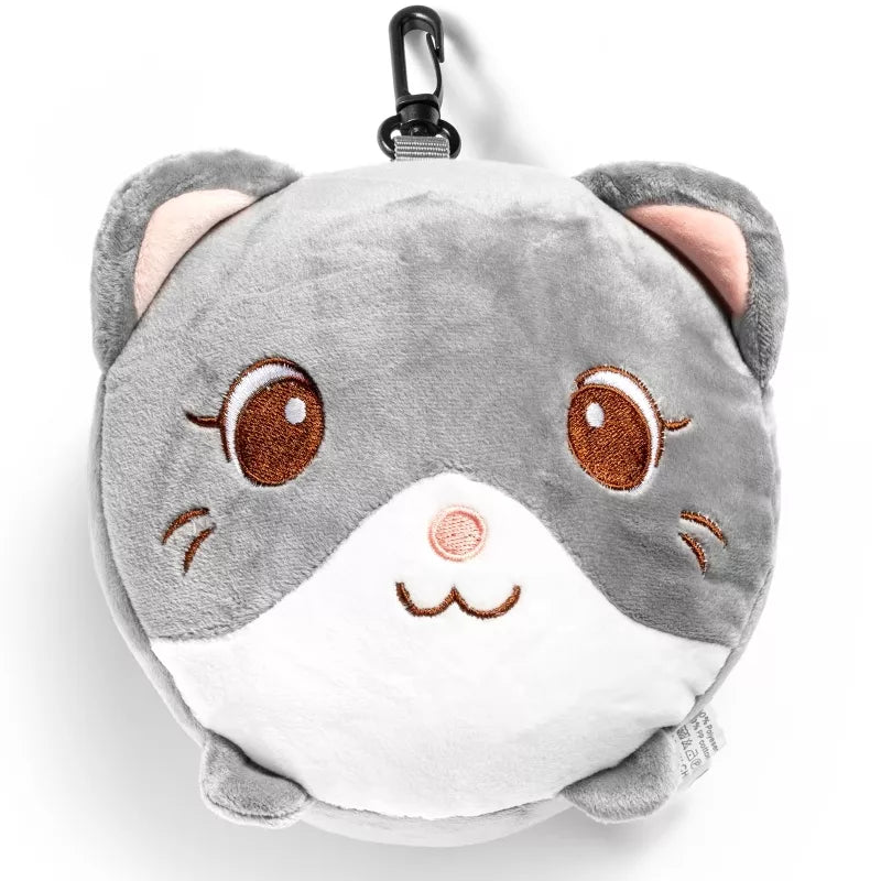 Kelioninė Pagalvė Su Akių Kauke Katinas