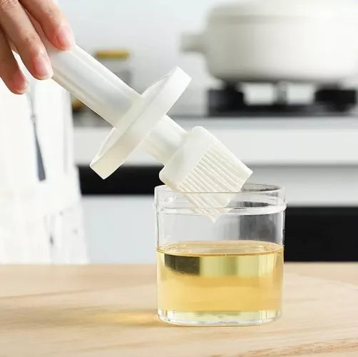 Kepimo Aliejaus Talpa Su Šepetėliu