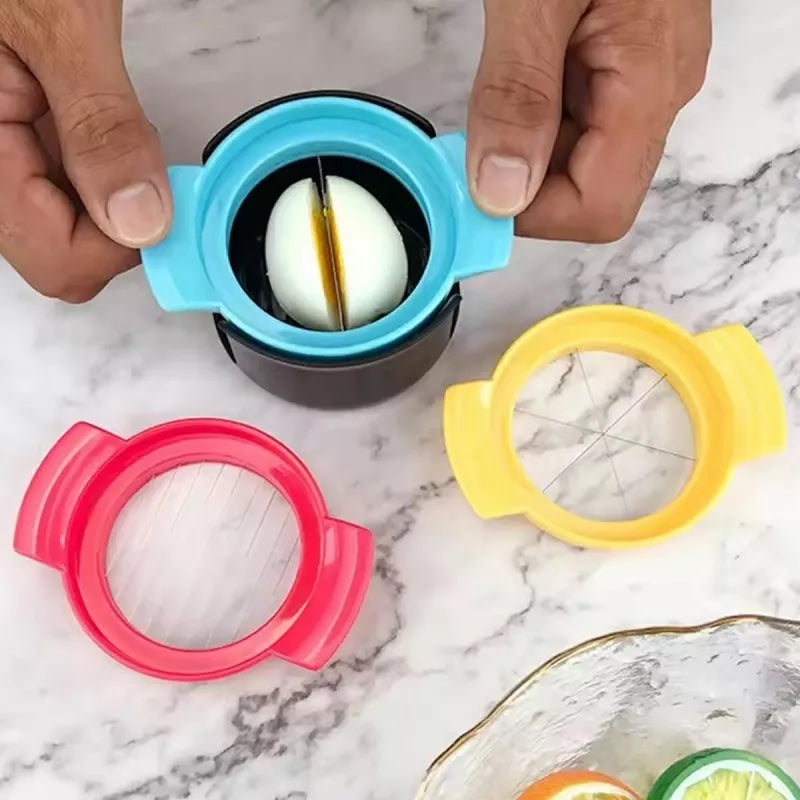 Kiaušinių Pjaustyklė 3in1