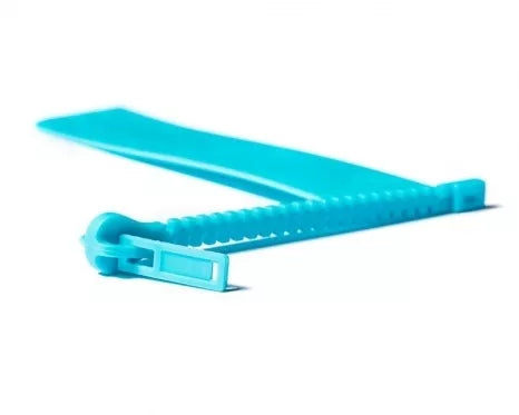 Knygos skirtukas "Užtrauktukas" (mėlyna)