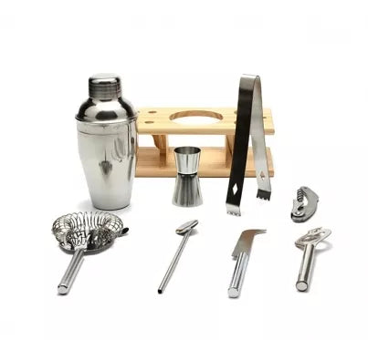 Kokteilių gaminimo rinkinys, 9 dalių