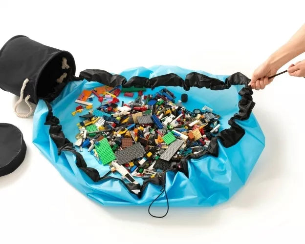 Žaislų laikymo krepšys, Mėlynas