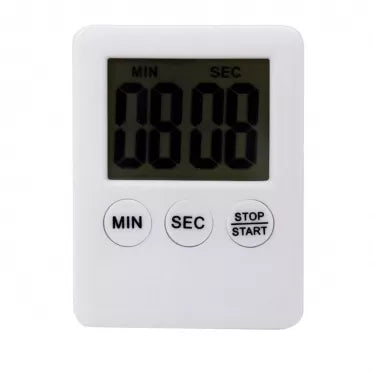 Laikmatis su magnetu, 7 x 5 x 1 cm (baltas)