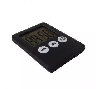 Laikmatis su magnetu, 7 x 5 x 1 cm (juodas)