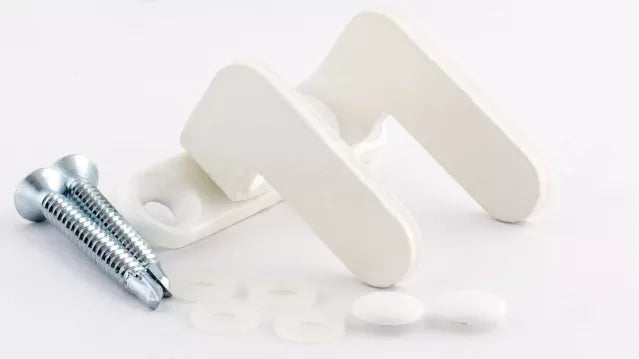 Lango apsauga "Defas", baltas