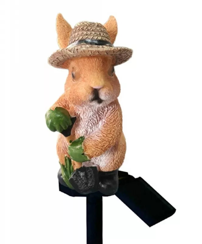 Led Saulės Šviestuvas - Voverytė