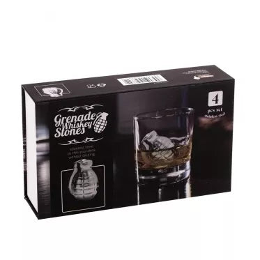 Ledo granatų viskiui rinkinys