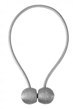 Magnetinis užuolaidų laikiklis, 2 vnt (pilkas)