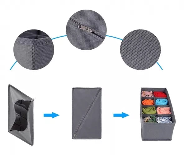 Medžiaginės Dėžutės, 3 Vnt.