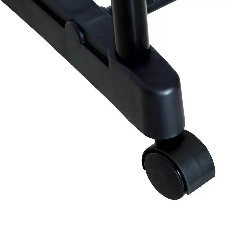 Metalinė Drabužių Pakaba Su 2 Lentynomis