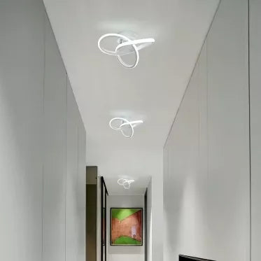 Modernus pakabinamas LED šviestuvas, 24 W (baltas)