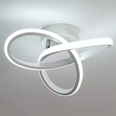 Modernus pakabinamas LED šviestuvas, 24 W (baltas)