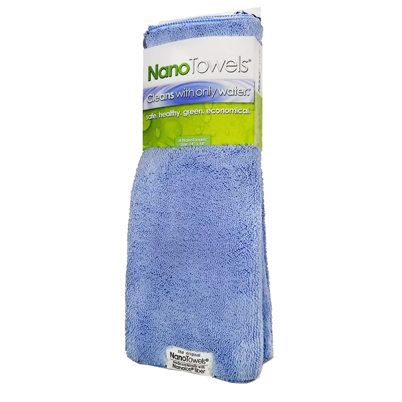 Nano Šluostės Nanotowels, Nano Blue, 4 vnt,