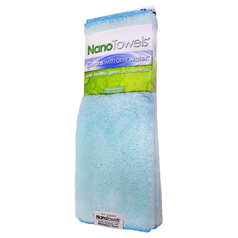 Nano Šluostės Nanotowels, Šviesiai Mėlyna, 4 vnt