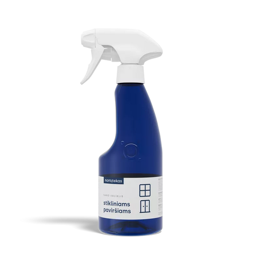 "Nanotec" stiklo valiklis - ir visi stikliniai paviršiai blizgės!