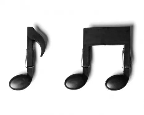 Natų formos spragtukai skalbiniams prisegti, 2 vnt