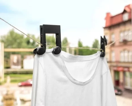 Natų formos spragtukai skalbiniams prisegti, 2 vnt