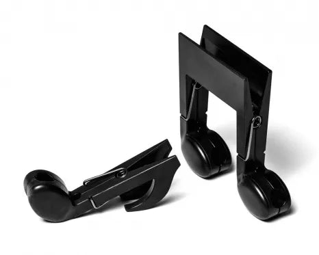 Natų formos spragtukai skalbiniams prisegti, 2 vnt