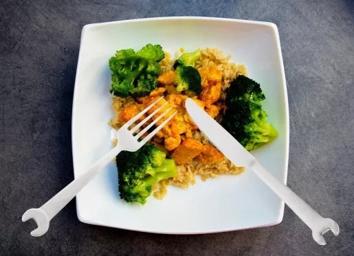 Nerūdijančio plieno stalo įrankių komplektas "Veržliaraktis", 4 vnt