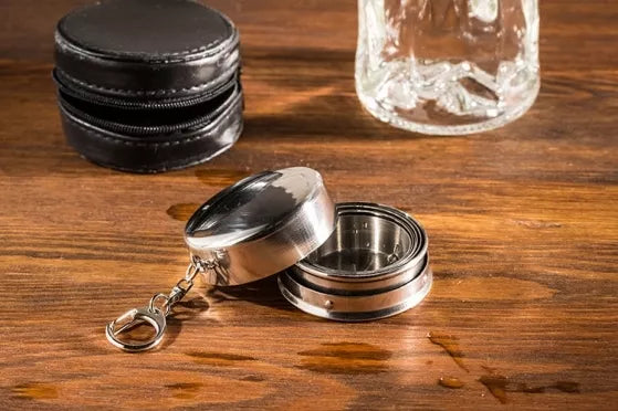 Nerūdijančio plieno sulankstoma taurelė, 70 ml