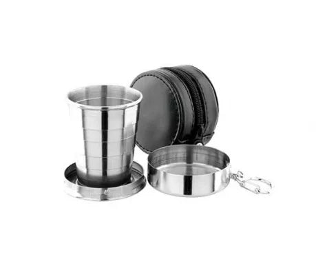 Nerūdijančio plieno sulankstoma taurelė, 70 ml