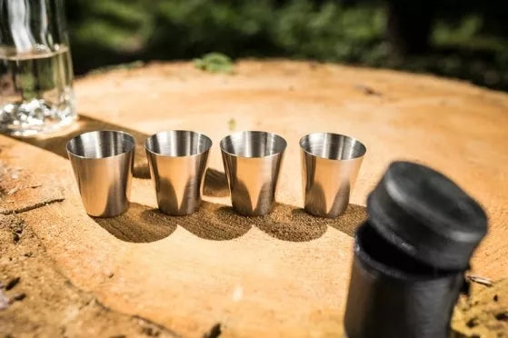 Nerūdijančio plieno taurelė, 4 vnt